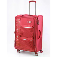 Чемодан MIRONPAN тканевый Ярко-красный (M+) 70х45х28(+3) см/80л/3,6 кг