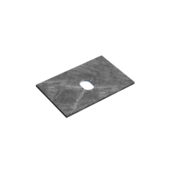 Sancos TT70A1 Столешница для ванной комнаты SANCOS 700х460, цвет black sky, арт. TT70A1 фото