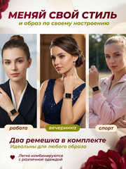 Смарт часы женские круглые DT V1