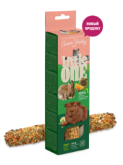 Little One "Зеленая Долина" беззерновая палочка с фруктами, 180гр