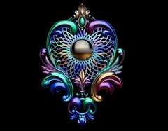 Два силиконовых молда набор Афины большой и малый