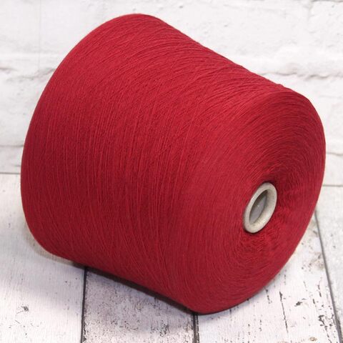 Меринос с кашемиром (15%) LINSIEME 12/22 красный брусничный