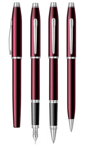 Ручка шариковая Cross Century II, Translucent Plum Lacquer (AT0082WG-114) (AT0082WG-114)