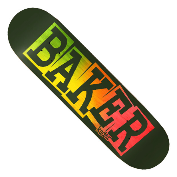 Дека для скейтборда BAKER Ribbon Rainbow (Kader Sylla)