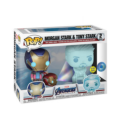 Набор фигурок Funko POP! Marvel. Avengers Endgame: Morgan & Tony Stark (GW Pop in a Box Exc)