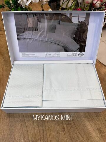 Постельное белье Gelin Home MYKANOS mint