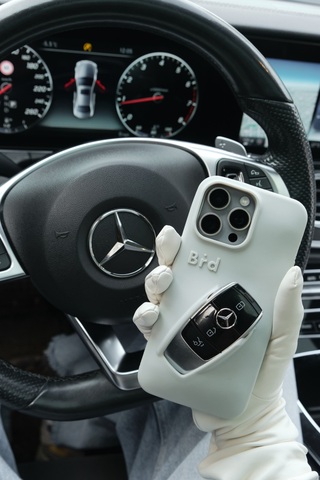 Чехол на Iphone MERCEDES Gray