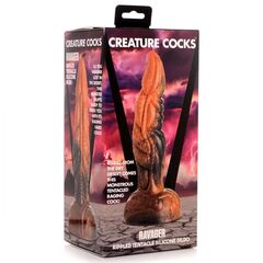 Фантазийный фаллоимитатор Ravager Rippled Tentacle Silicone Dildo - 20,3 см. - 
