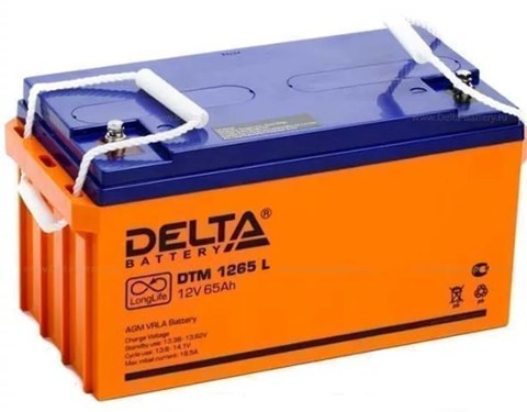 Аккумуляторная батарея Delta DTM 1265 L