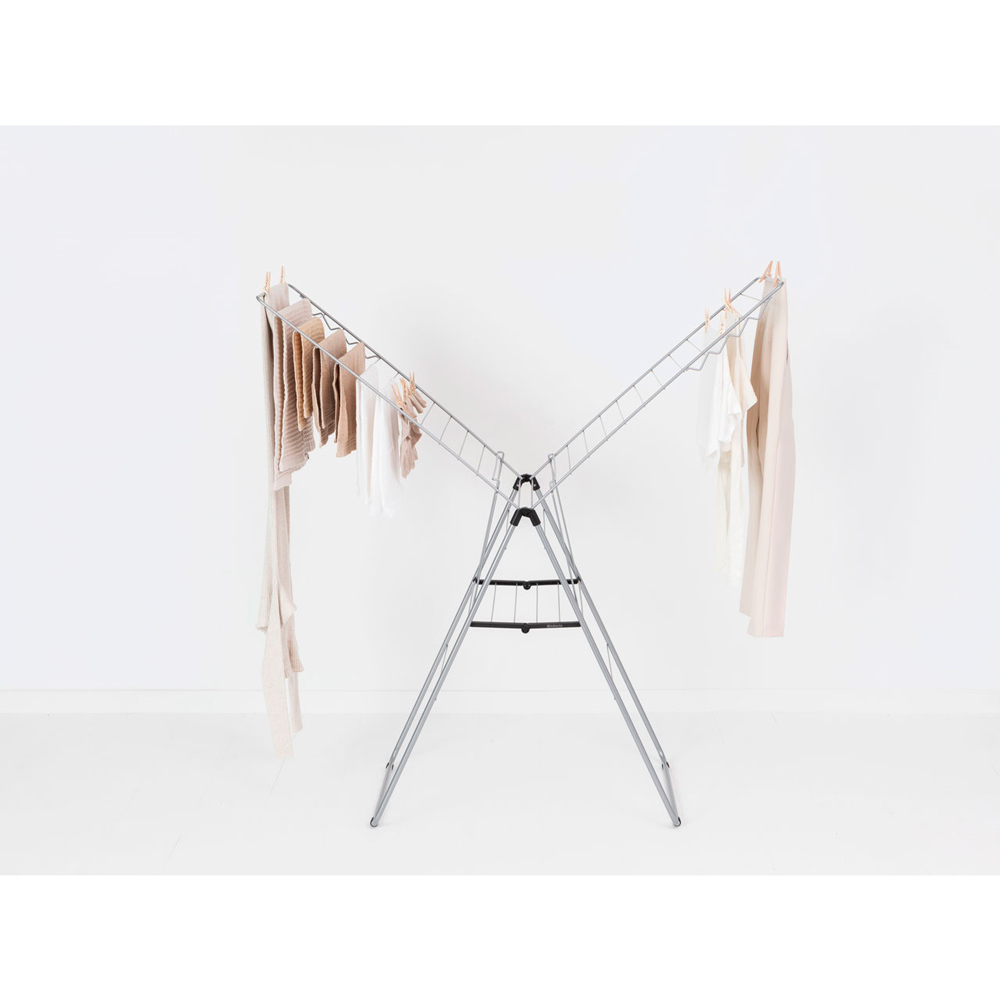 Сушилка напольная HangOn (25 м навески), Серый металлик, арт. 403484 - фото 13