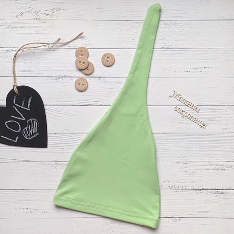 Шапочка "Яркая фисташка"