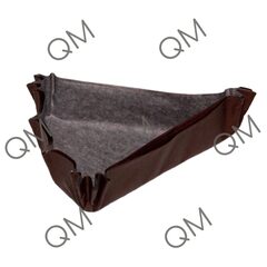 Тарталетки треугольник 1 Т (корич) 102*102*78 мм, 100 шт