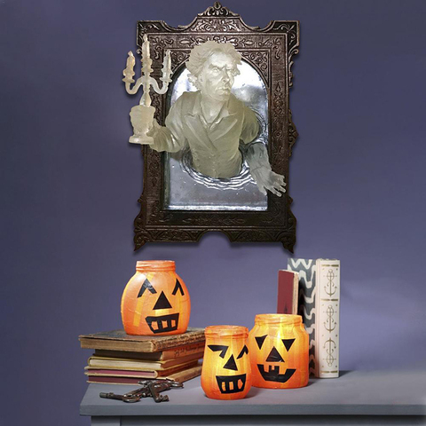 Хэллоуин декорация 3D Призрак в зеркале