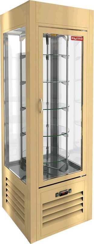 ВИТРИНА КОНДИТ/ВЕРТИКАЛЬНАЯ HICOLD VRC 350 R Sh BEIGE