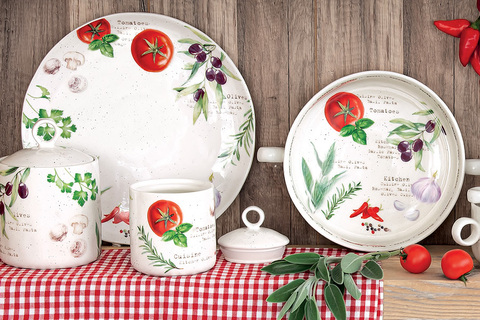 Банка для сыпучих продуктов 9х13см Easy Life Домашняя кухня