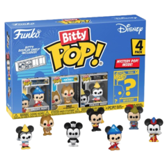 Фигурка Funko Bitty POP! Disney S3 Sorcerer Mickey+Dale+Princess Minnie+Mystery