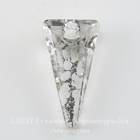 6480 Подвеска Сваровски Spike Crystal Silver Patina (18 мм) ()
