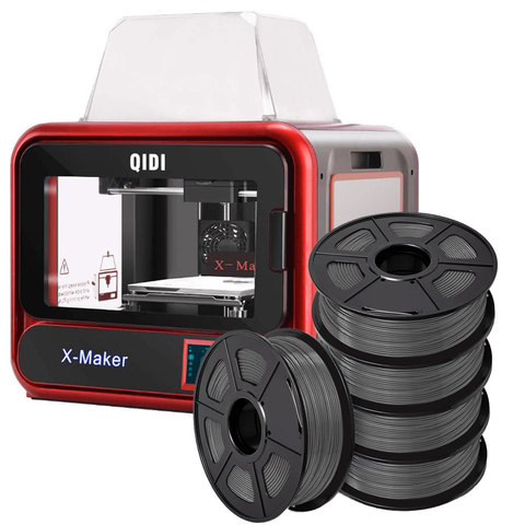 3D-принтер QIDI Tech X-Maker + 5 кг. пластика и клей