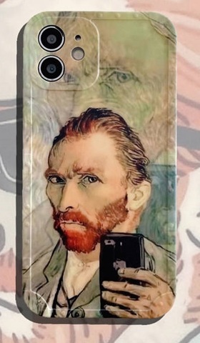 Telefon üzlüyü / Case iPhone 12 Van Gogh