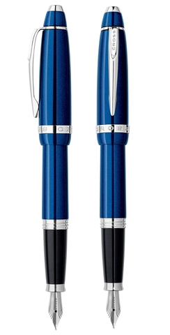 Ручка перьевая Cross Affinity, Jewel Blue CT, F (AT0426-3FS)
