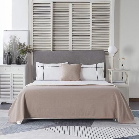 Плед 220х240 Sofi De MarkO Аманда бежевый