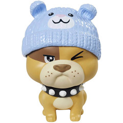 Барби Экстра 6 в Розовой Куртке с принтом Мишки Тедди с Волосами Цвета Барвинок