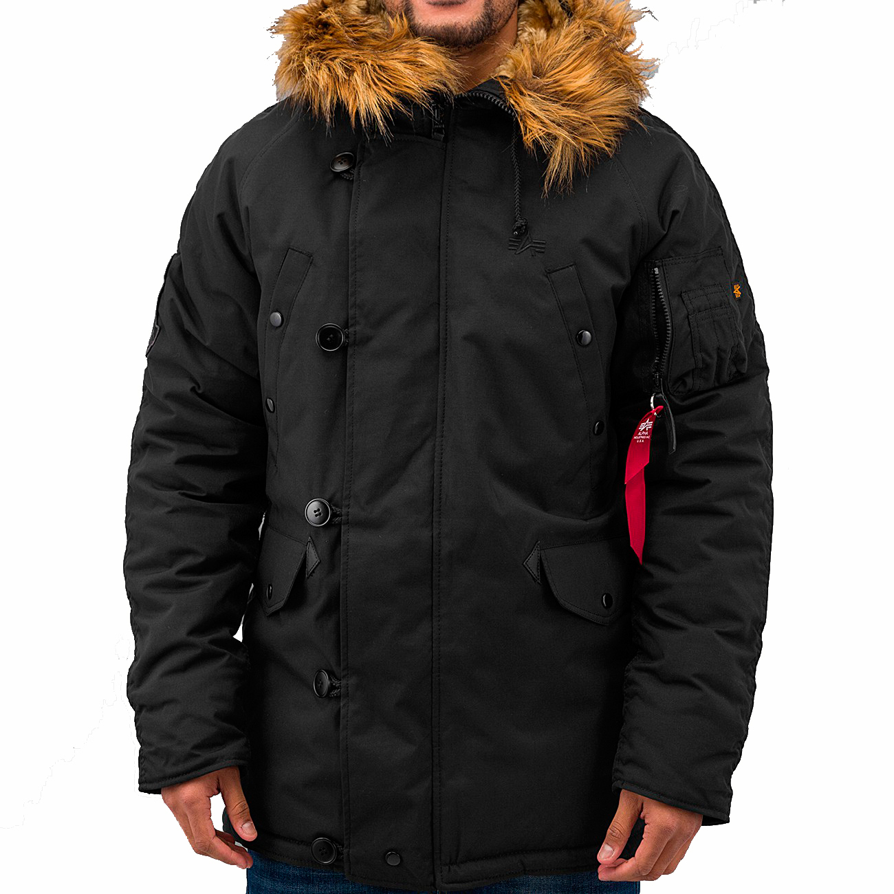 Альфа Индастриз куртки мужские Аляска