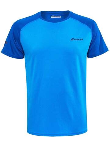 Теннисная футболка Babolat Play Crew Neck Tee Men - blue aster