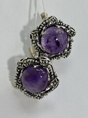 Лейсан (серьги из серебра)