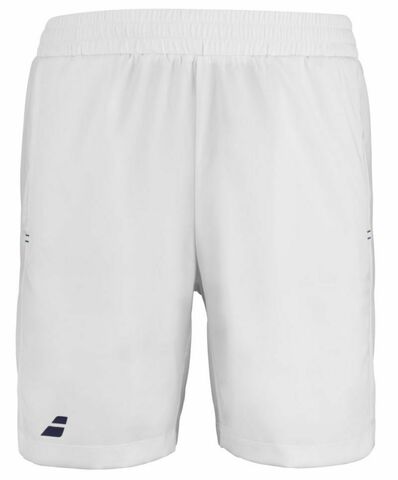 Теннисные шорты Babolat Play Short Men - white/white