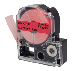 Картридж ленточный Cactus CS-LK5RBP черный для Epson LW400, LW700, LW600P, LW1000P, K400, Z700, Z900