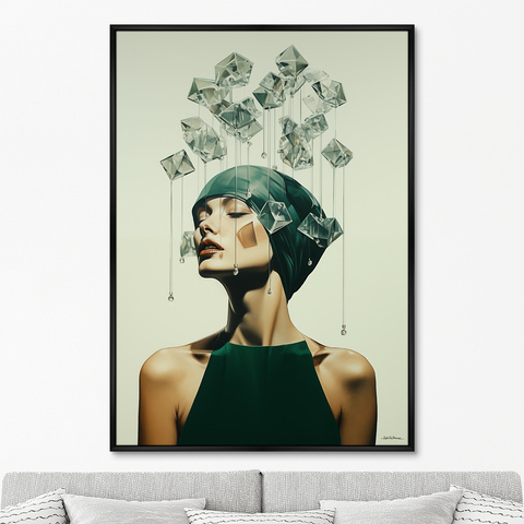 ArtNoMore - Репродукция картины на холсте Vibe collection, Wish list, № 1, 2024г.