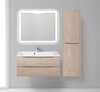 BelBagno FLY-MARINO-1500-2A-SC-NL-P-L FLY-MARINO Шкаф подв. с двумя расп. дверцами с доводчиками, с двумя полками, левост-ний, Nero Lucido, 400x300x1500, FLY-MARINO-1500-2A-SC-NL-P-L