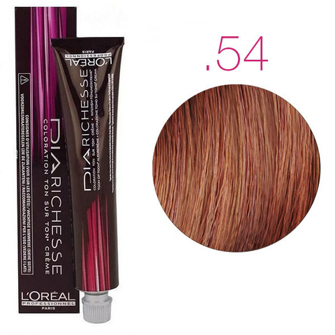 L'Oreal Professionnel Dia Richesse .54 (Красная охра) - Краска для волос