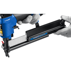 ЗУБР Т55/300, пневматический нейлер-степлер 18Ga 2-в-1: для скоб тип 55 и гвоздей тип 300, Профессионал (31937)