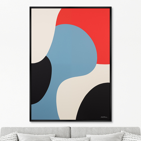 ArtNoMore - Репродукция картины на холсте Falling up into these colors, No 2, 2024г.