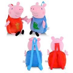 Свинка из мультфильма рюкзак игрушка для малышей