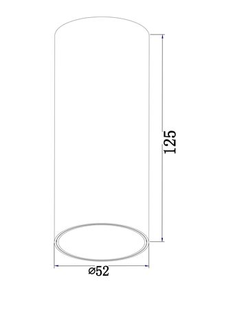 Накладной светодиодный светильник Maytoni Focus LED C056CL-L12W4K