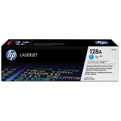 Картридж HP CE321A (HP 128A) для HP Color LaserJet Pro CM1415fn, CM1415fnw, CP1525n, CP1525nw (голубой, 1300 стр.)