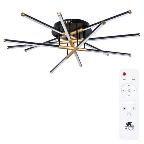 Потолочная светодиодная люстра Arte Lamp FERNANDO A2199PL-6BK
