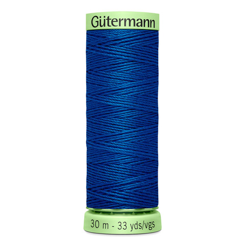 Нить Top Stitch 30/30 м для декоративной отстрочки, Gutermann, 312 св.синий