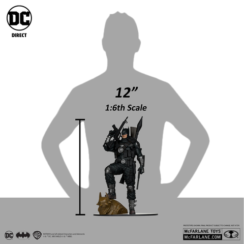 Фигурка Бэтмен Мрачный Рыцарь Dark Multiverse 1:6 Scale Gold Label