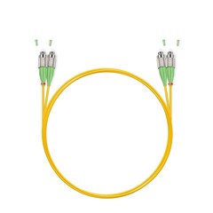 Патч Корд Оптоволоконный FC/APC-FC/APC SM 9/125 Duplex 3.0мм 1 м