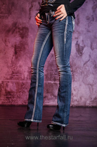 Rock Revival | Джинсы женские DIXEE B205 BOOT CUT JEAN RP2619B205 левый бок