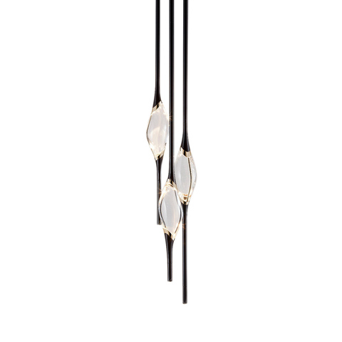 Люстра IL PEZZO 12 Round Chandelier Black