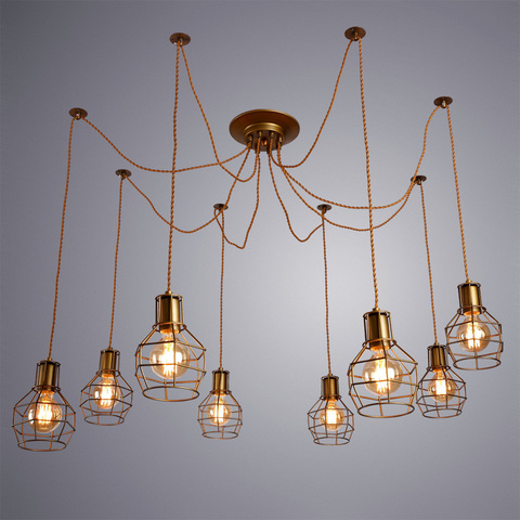 Люстра Arte Lamp Interno A9182SP-8BZ