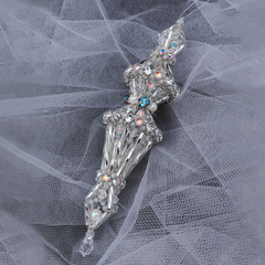 Мастер-класс по елочной игрушке Сосулька