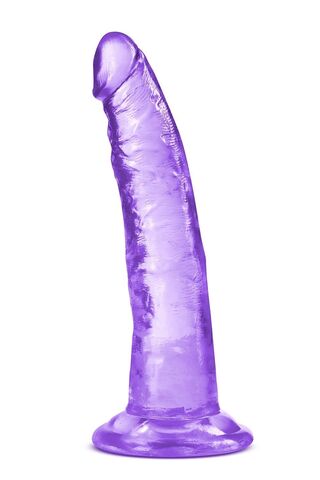 Фиолетовый фаллоимитатор Lust N’ Thrust - 19 см. - Blush Novelties B Yours Plus BL-12701
