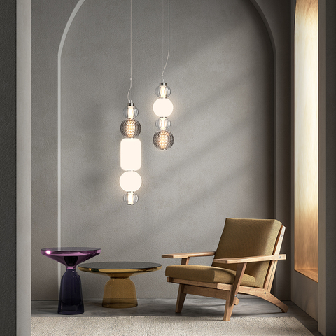 Подвесной светодиодный светильник Maytoni Collar P069PL-L17CH3K