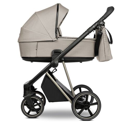 Roan Коляска 2 в 1 Sol Caviar Black Nickel